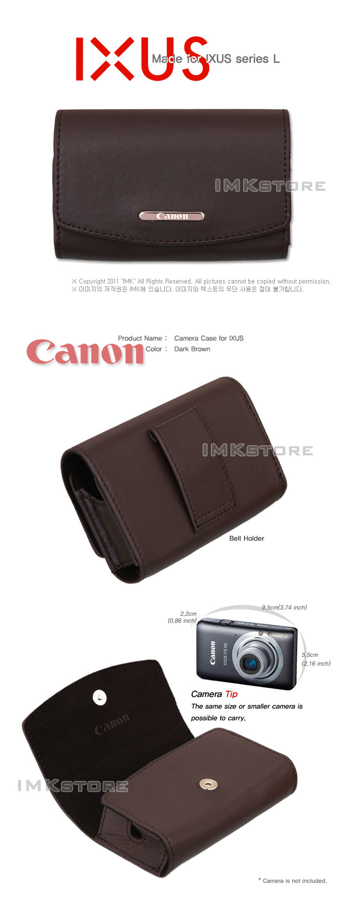 NEW Genuine Canon IXUS Camera Case Pouch for 210 115 220 105 130 95 eBay